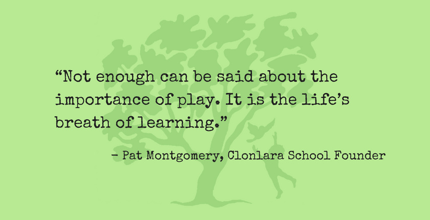 Pat Montgomery Quote Re: The Importance of Play