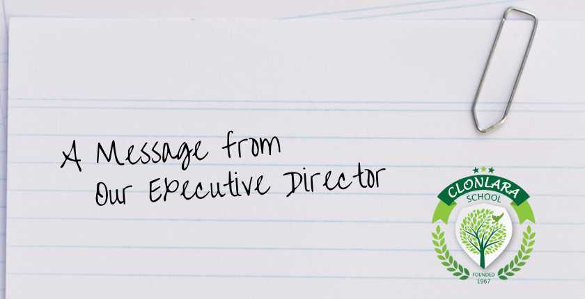 A Message from Our Executive Director